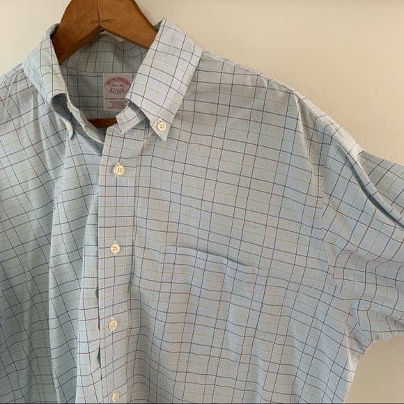 Brooks Brothers | Dress Shirt Non-Iron 15 1/2 34 - Picture 7 of 15